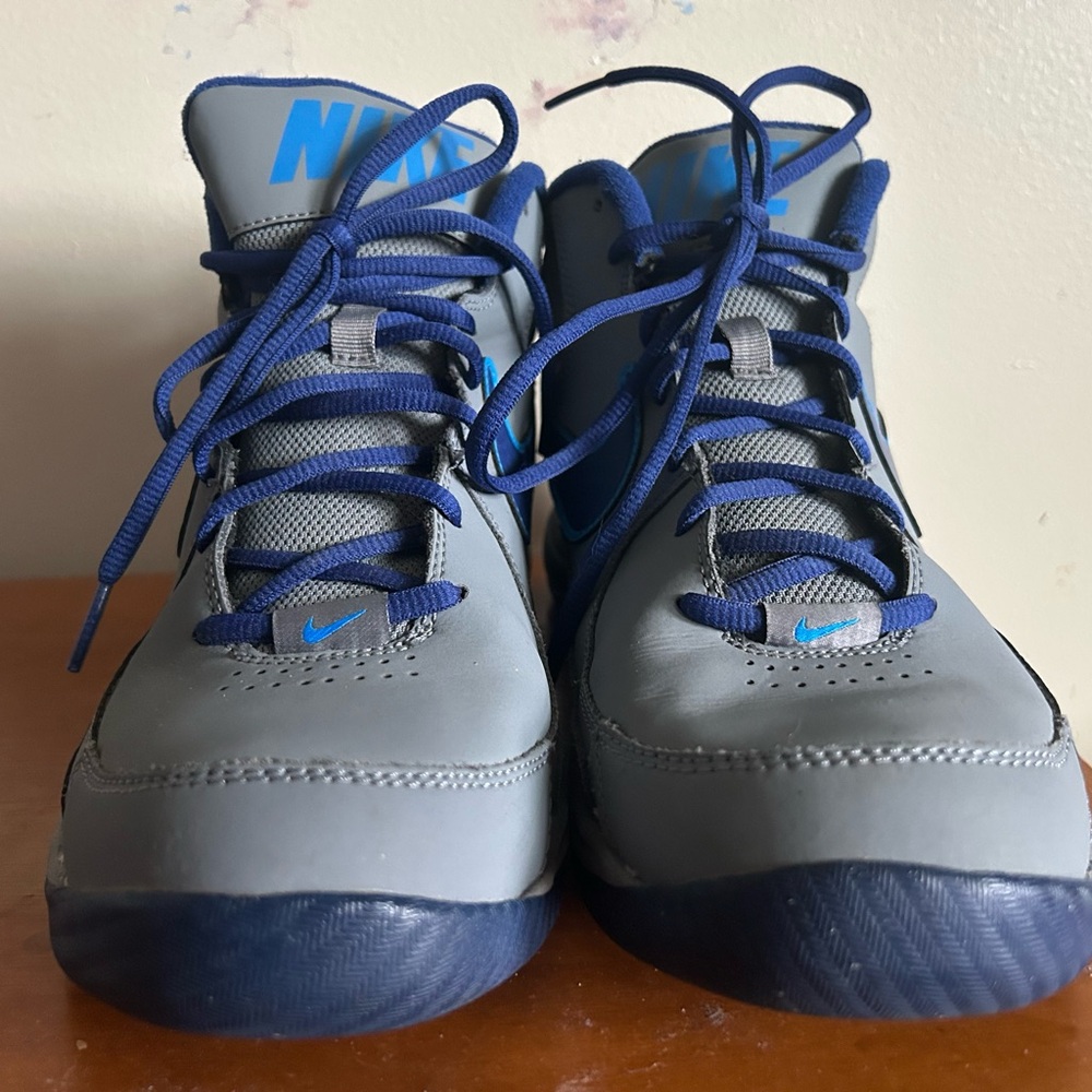 Nike Gray and Blue Sneakers